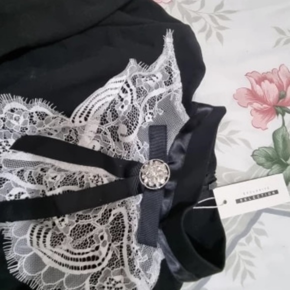 Eyelash Lace Bell Sleeve Ruffles Dress 👗 - Picture 6 of 7